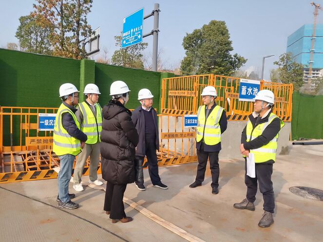 核西南建设集团向导检查指导科创空间工业园区项目节后复工复产事情