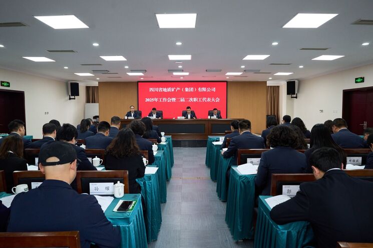继续新使命 展现新作为 ——地矿集团2025年岁情会暨二届二次职工代表大会胜利召开
