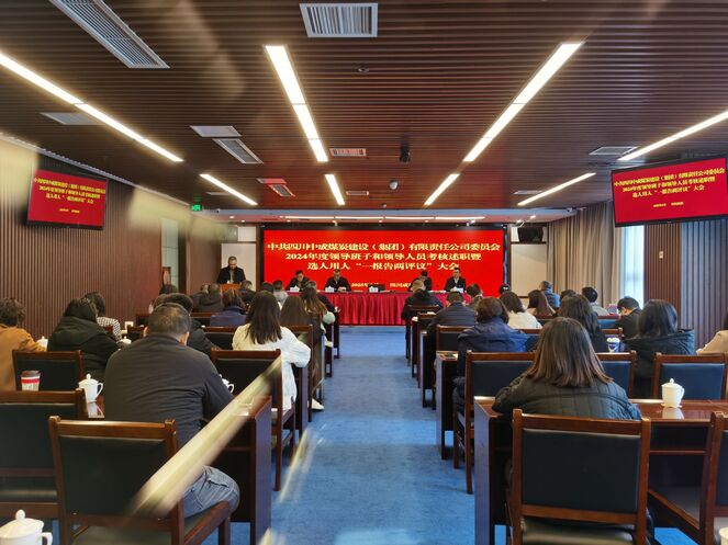 中成集团召开2024年度向导班子和向导职员述职审核暨干部选拔任用事情 “一报告两评议”大会