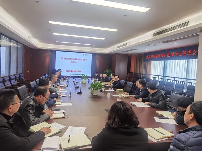 战略引领 细密安排 | 矿勘集团组织召开甘孜州麦基坦锂矿勘探项目推进会