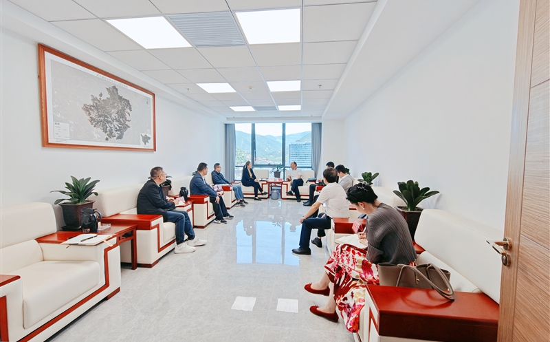 深化相助 同营生长——测绘公司与阿坝州自然拉斯维加斯3133cc局座谈交流