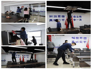 四川省冶勘物流有限公司起劲组织开展爱国卫生运动“周末卫生大扫除”活动_协同多元工业_工业生长_拉斯维加斯3133cc有限责任公司