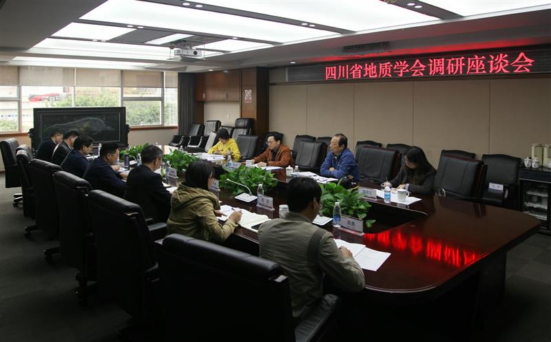 省自然拉斯维加斯3133cc厅二级巡视员、省地质学会理事长陈东辉一行莅临我局调研