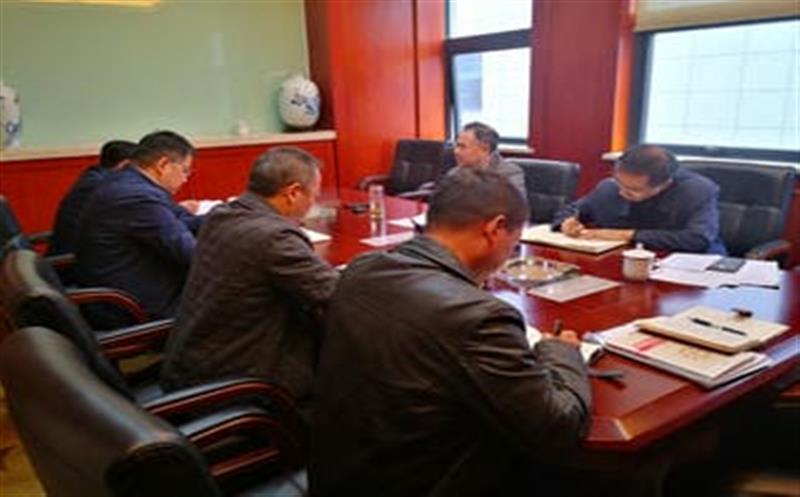 局党委副书记夏廷高一行到华锋公司调研