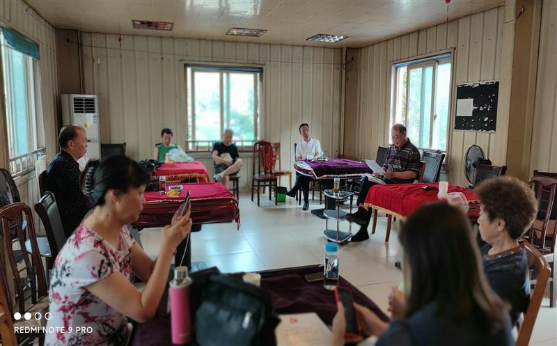 局离退休党总支转达学习习近平总书记“七一”主要讲话精神和局半年岁情会精神