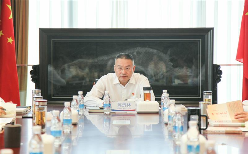 局党委书记陈贵林教学学习贯彻习近平总书记“七一”主要讲话精神专题党课