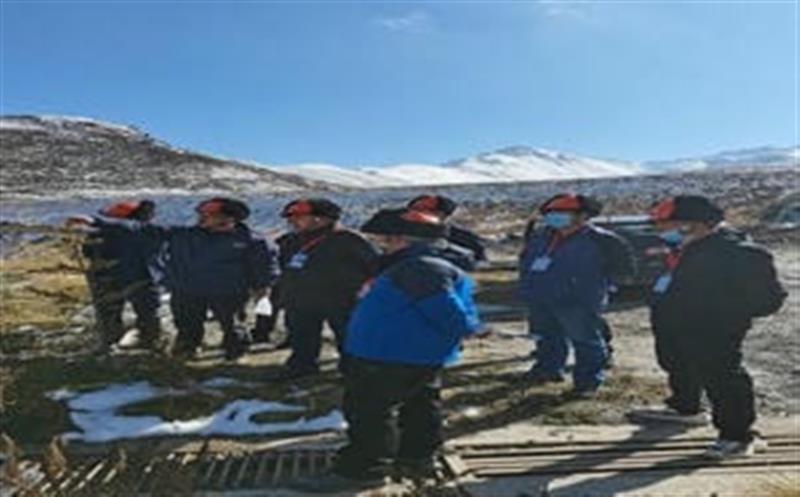 青海省推动黄河流域生态保； 和高质量生长向导小组到海鑫矿业 举行尾矿库治理事情专项调研