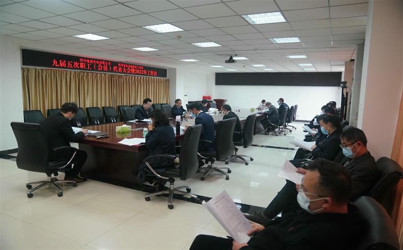 地创光电（技工学校）召开九届五次职代会暨2022年岁情会