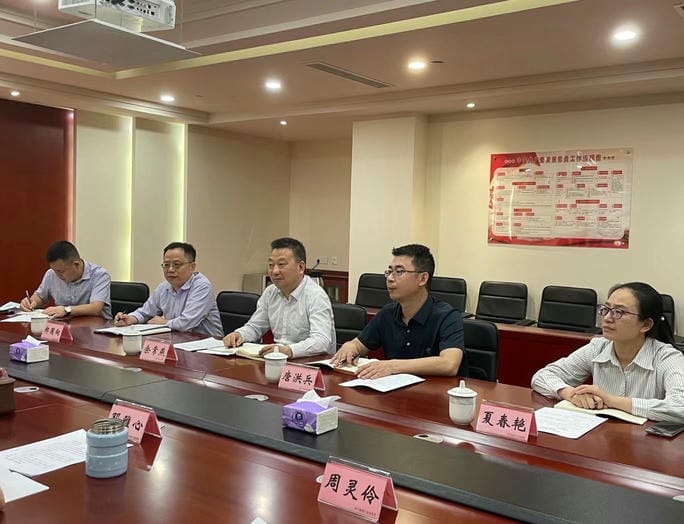 集团党委委员、财务总监余常燕一行 到川核集团调研_拉斯维加斯3133cc新闻_新闻中心_拉斯维加斯3133cc有限责任公司