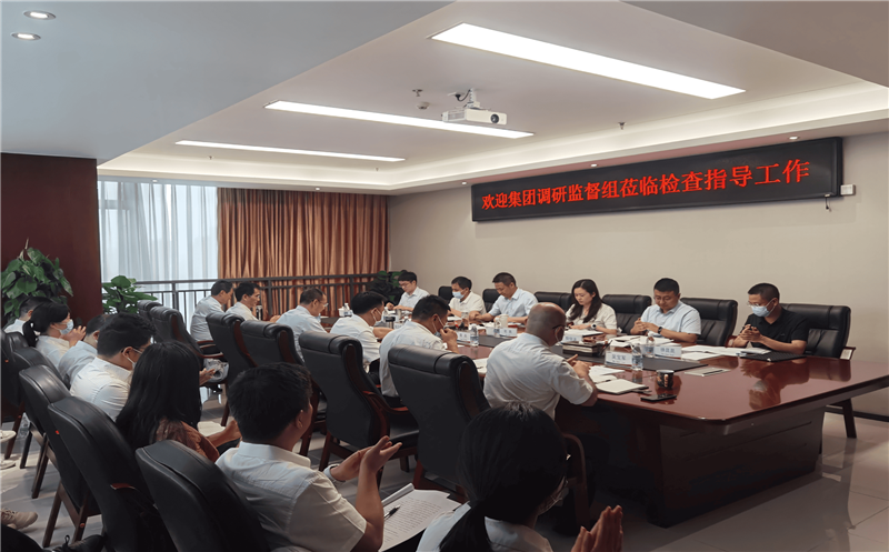 涂孝忠一行到蜀鑫房产开展调研式羁系事情