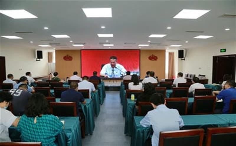 地矿集团组织加入省第十二次党代会精神宣讲视频聚会