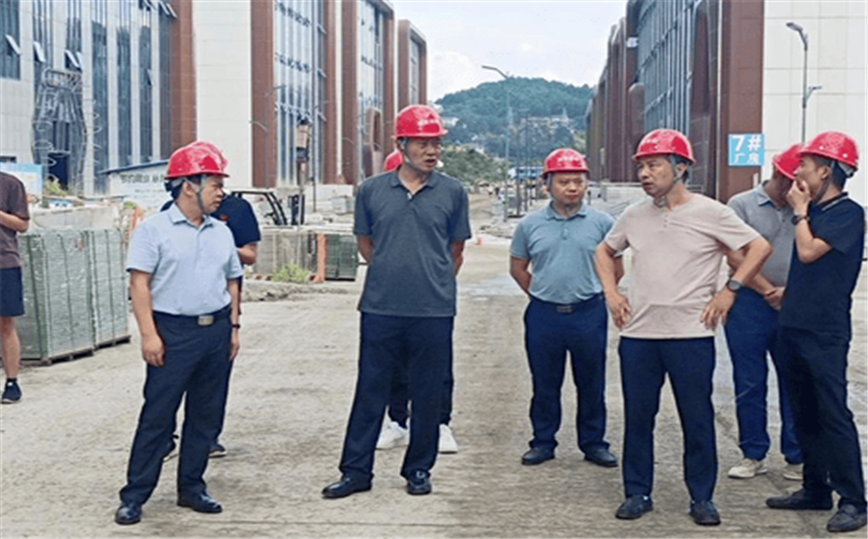 武文祥一行到核西南院贵州地区项目调研指导事情