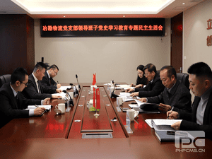 冶勘物流党支部召开向导班子党史学习教育专题民主生涯暨支部书记抓党建述职评议大会_协同多元工业_工业生长_拉斯维加斯3133cc有限责任公司