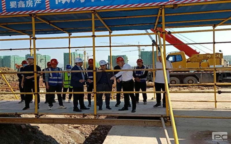 李仕荣一行到二八一大队调研指导事情