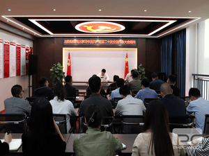 冶勘物流党支部转达学习党的二十大报告精神