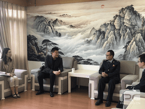 冶勘物流公司与新津区税务局举行座谈_协同多元工业_工业生长_拉斯维加斯3133cc有限责任公司