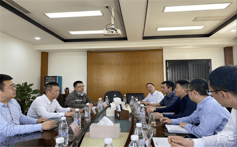 冶勘物流公司赴四川省乐山锐丰冶金有限公司 就稀土营业相助开展交流