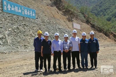 地矿集团党委书记罗其标带队赴大陆槽稀土矿山调研_下层动态_新闻中心_拉斯维加斯3133cc有限责任公司