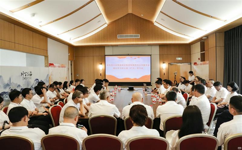 一直提升政治能力、头脑能力、实践能力——蜀通建设集团党委理论中心组（扩大）学习会