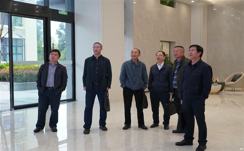 集团副总司理何思彬一行到兴蜀设计集团调研指导