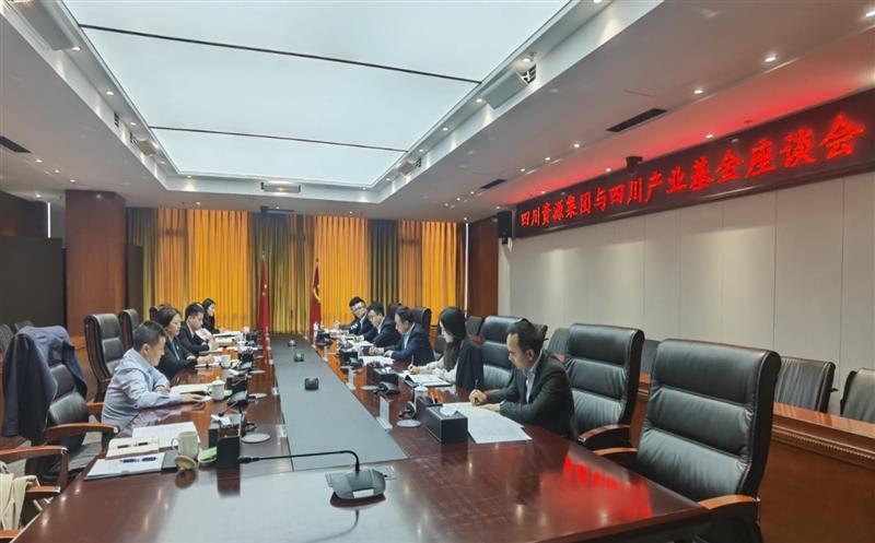 四川拉斯维加斯3133cc集团与四川工业基金开展座谈交流