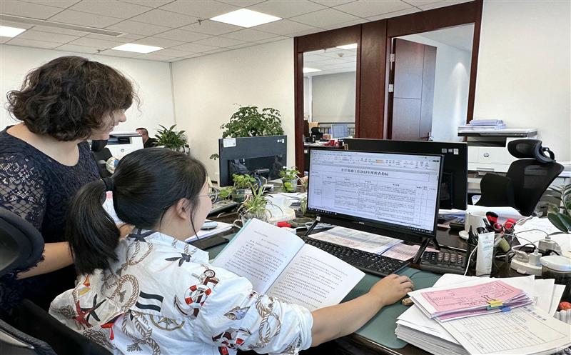 地勘院开展规范会计基础事情检查