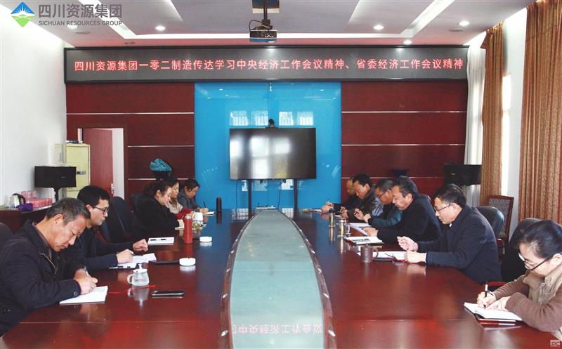 102厂党委理论学习中心组学习中央经济事情聚会精神、省委经济事情聚会精神