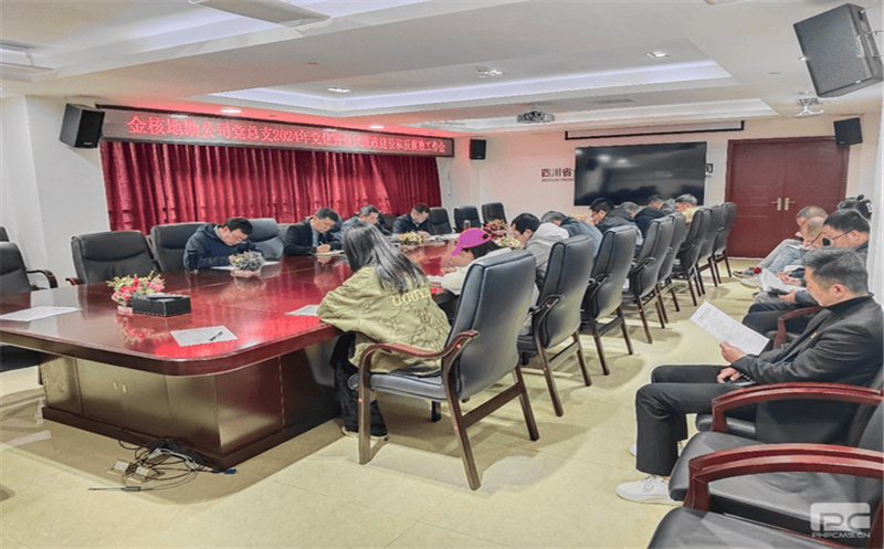 金核地勘公司召开2024年党建暨党风廉政建设和反糜烂事情会