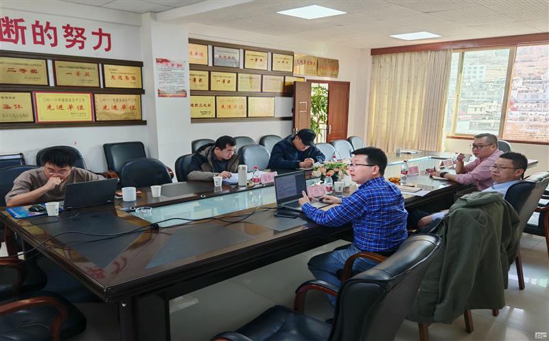 地勘院与雷波县自然拉斯维加斯3133cc局开展托底帮扶调研座谈