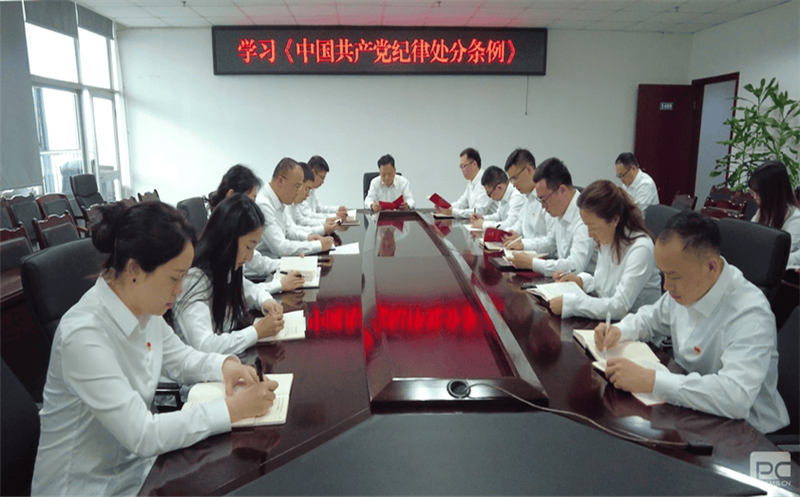 增强规则意识，，，严守纪律底线 ——物探院组织学习新修订《中国共产党纪律处分条例》