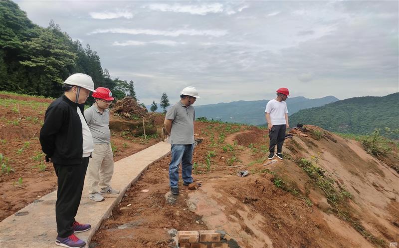 中成集团班子成员带队到项目一线调研并宣讲省委十二届五次全会精神