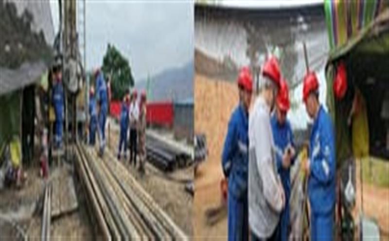 华锋钻探开展红格南钻探施工项目现场 清静生产督导检查