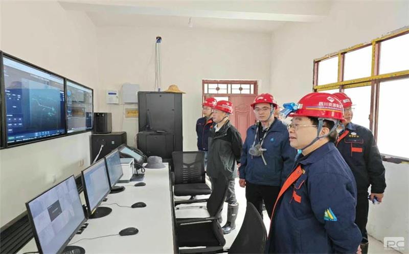 集团向导到青羊矿业调研