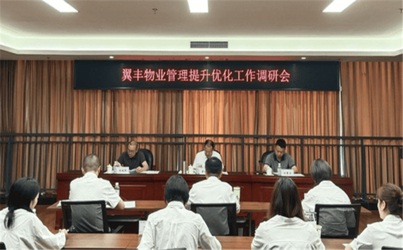置业集团召开物业治理提升优化事情调研会