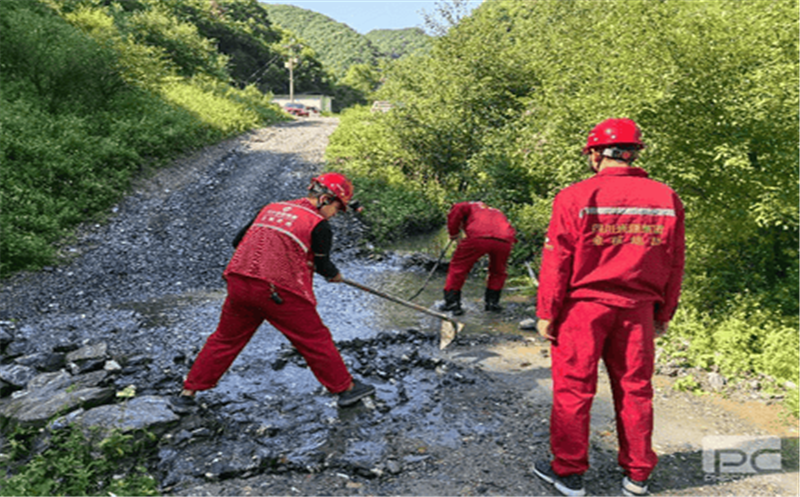 高温酷暑日 生产正忙时 金核地勘公司起劲推进项目生产各项事情