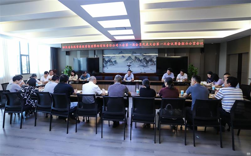 攀西公司召开一届一次职工代表大会 和一届一次会员代表大会准备组办公会