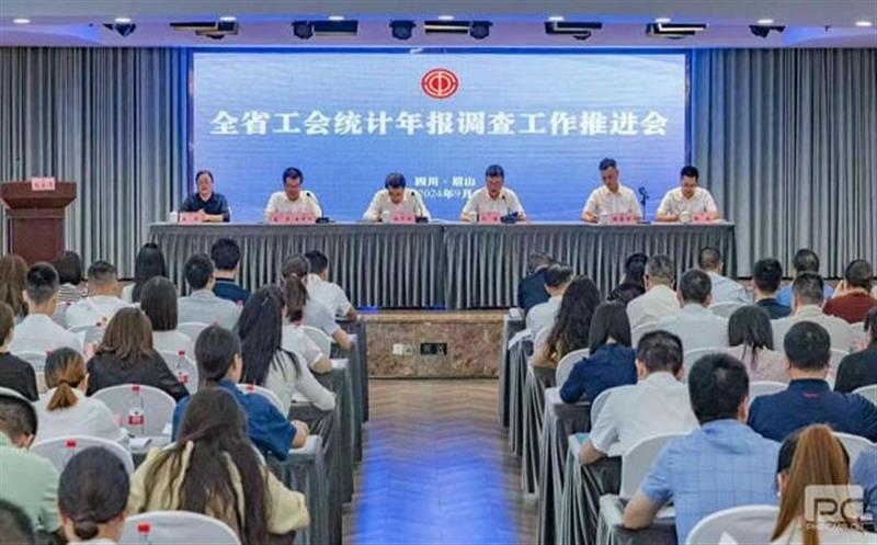 集团工会代表全省企业集团工会在全省工会统计年报视察事情推进会上讲话